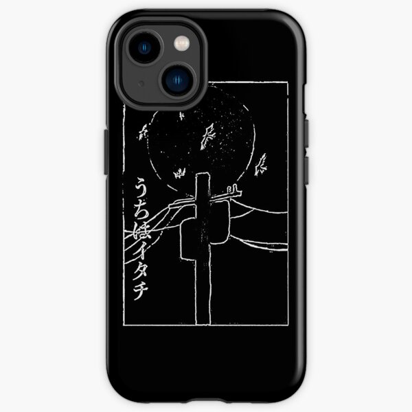 bw telephone pole iPhone Tough Case