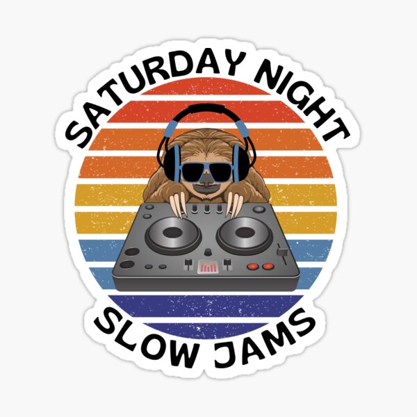 Nap All Day Vinyl Sticker Party Never Sleep All Night Square Deal Recordings & Supplies Sloth Nap All Day Vinyl Sticker Party Never Sleep All Night Square Deal Recordings & Supplies Sloth