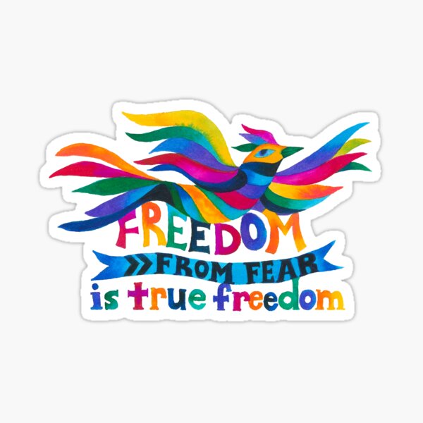 Freedom Bird Sticker