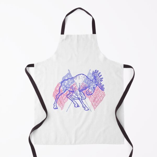 Item preview, Blue Patriotic Bull Moose designed and sold by creuzy.