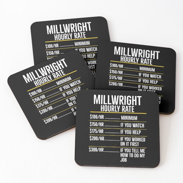 Item preview, Millwright Hourly Rate designed and sold by AwesomeWorld1.