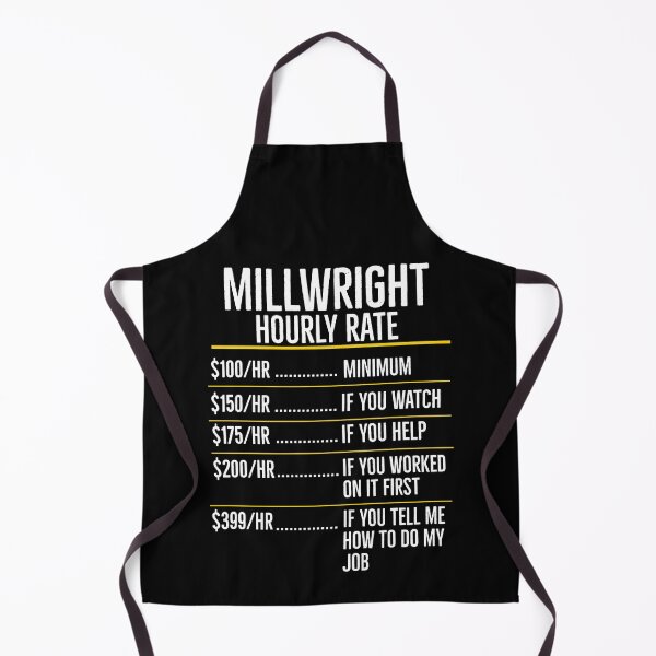 Item preview, Millwright Hourly Rate designed and sold by AwesomeWorld1.