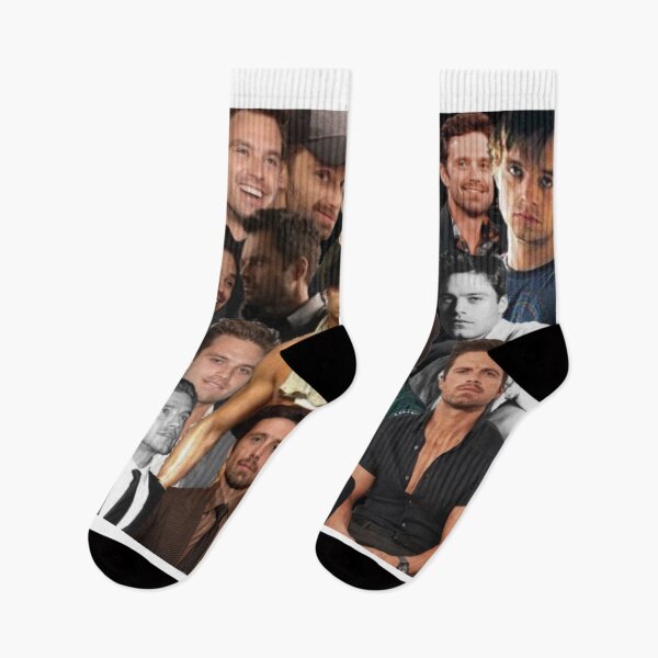Item preview, Sebastian Stan collage designed and sold by Aurora and Aly.