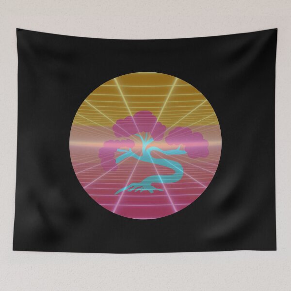 Item preview, Bonsai Vaporwave designed and sold by 216stitches.