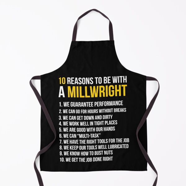 Item preview, 10 Reasons To Be With A Millwright designed and sold by AwesomeWorld1.