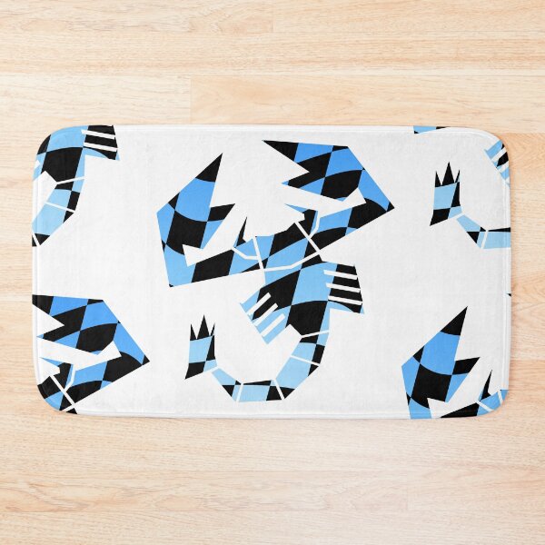 Item preview, Abarth - Check Flag Roof - Devil Scorp - BLUE designed and sold by abarthshop.