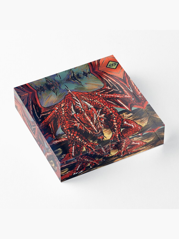Alternate view of Draconic Acrylic Block