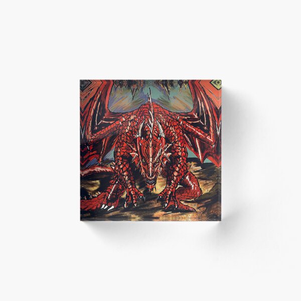 Draconic Acrylic Block