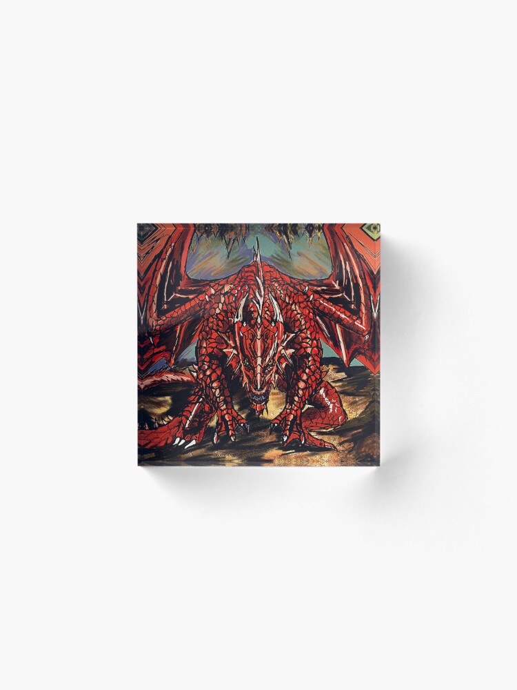 Alternate view of Draconic Acrylic Block