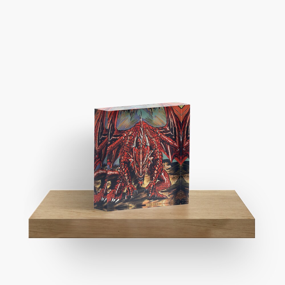 Draconic Acrylic Block