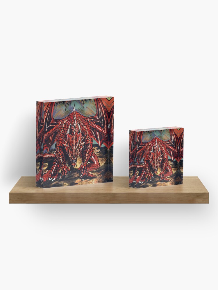 Alternate view of Draconic Acrylic Block