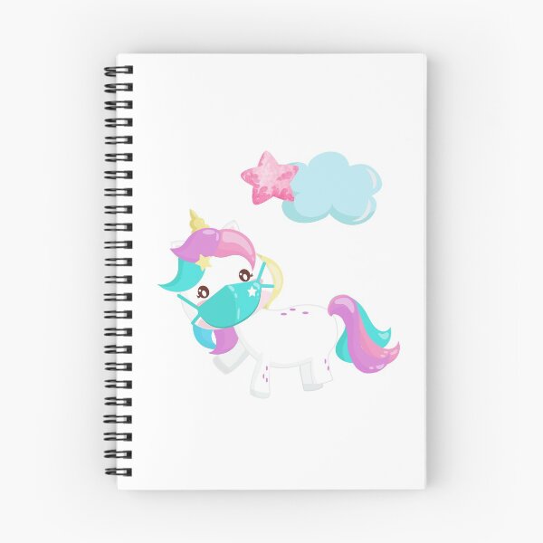 Item preview, Pandemic Unicorn in Mask  designed and sold by WildingClan.