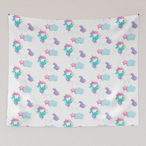 Item preview, Pandemic Unicorn in Mask  designed and sold by WildingClan.