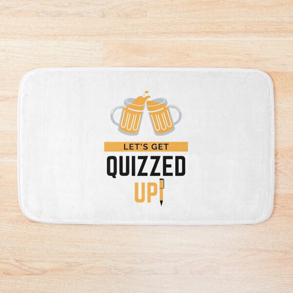 Item preview, Let's Get Quizzed Up! Beer Edition (Black) designed and sold by PaynesPopUpQuiz.