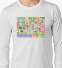 Jiu-Jitsu Gear Layout Long Sleeve T-Shirt