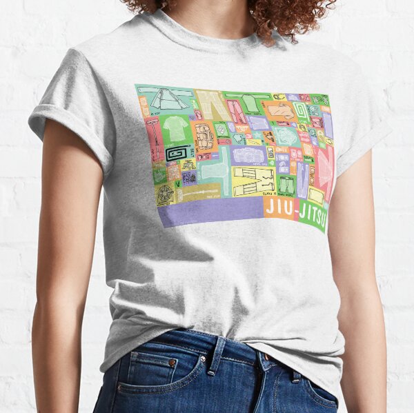 Jiu-Jitsu Gear Layout Classic T-Shirt