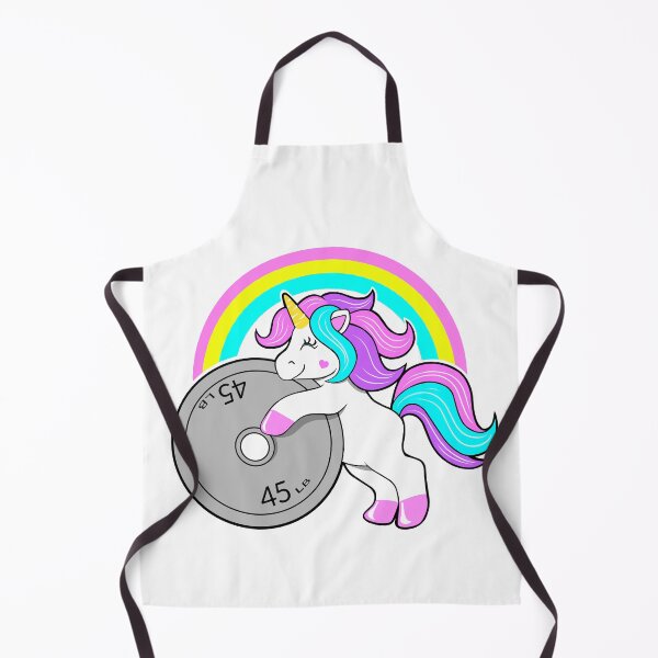 Item preview, Fitness, Cute unicorn, barbell unicorn designed and sold by Tim Addison.