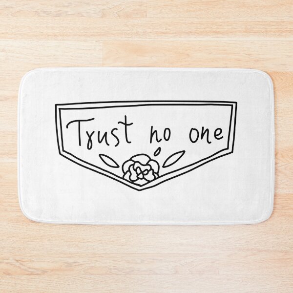 Item preview, Trust No One designed and sold by ninebats.