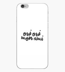 Vinilo o funda para iPhone Oui Oui Mon Ami