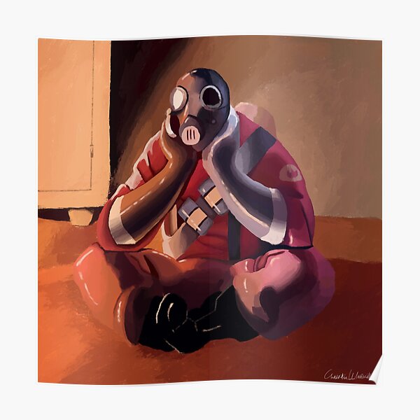 Poster Tf2 Pyro Redbubble