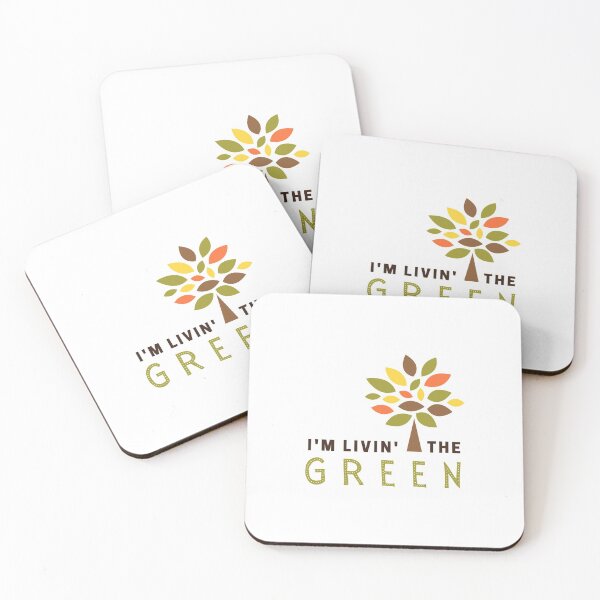 Item preview, I'm Livin' The Green | Eco-Conscious Messaging designed and sold by Chadrick Rode.