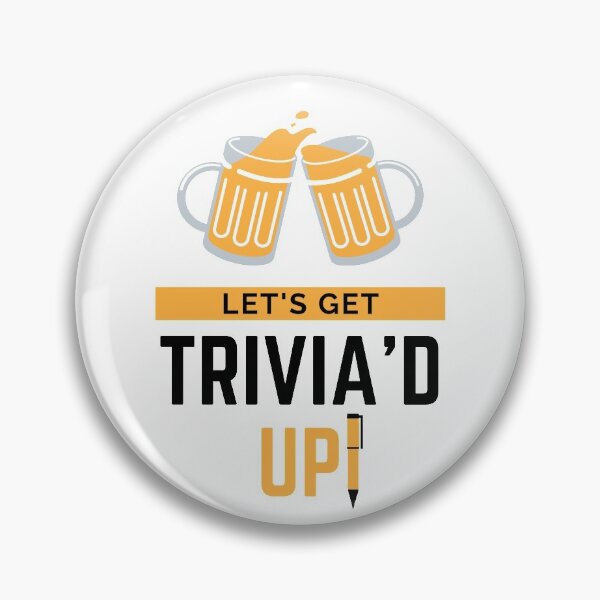Item preview, Let's Get Trivia'd Up! Beer Edition (Black) designed and sold by PaynesPopUpQuiz.