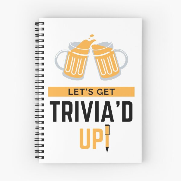 Item preview, Let's Get Trivia'd Up! Beer Edition (Black) designed and sold by PaynesPopUpQuiz.