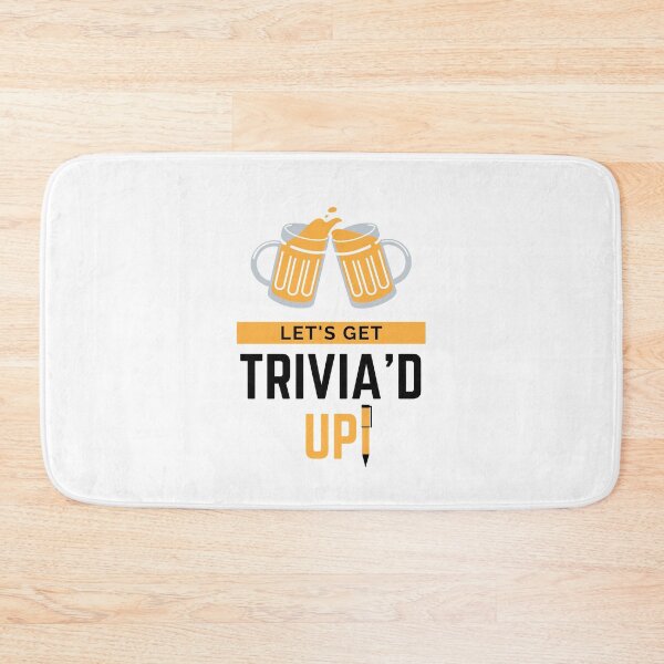 Item preview, Let's Get Trivia'd Up! Beer Edition (Black) designed and sold by PaynesPopUpQuiz.