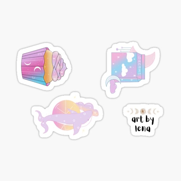 Copy of Copy of celestial sticker sheet Sticker
