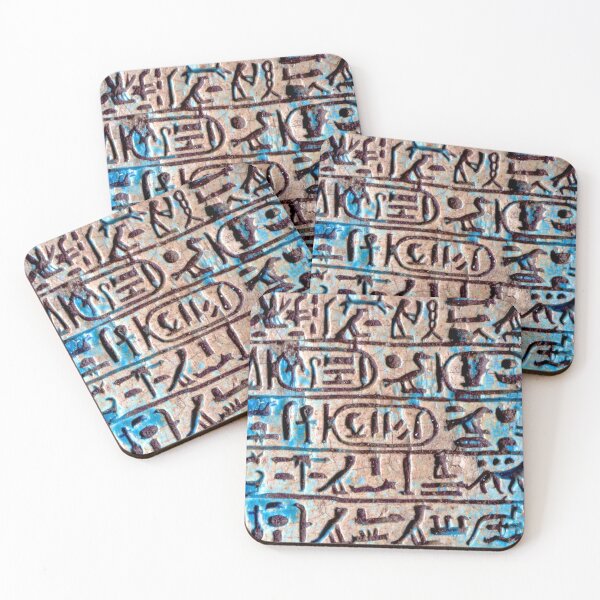 Item preview, Amunhotep III commemorative lion hunt scarab (underside text (2) close up)  designed and sold by DotorEaon.