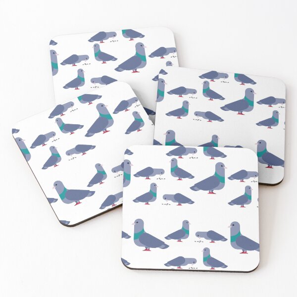 Item preview, Cute Pigeon Pattern designed and sold by TheWaterBirds.