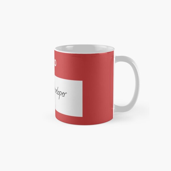 Hello I'm an AngularJS Developer Classic Mug