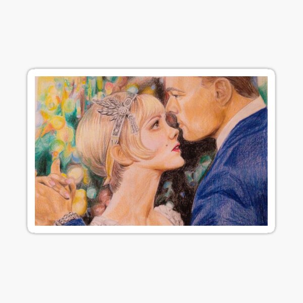 Item preview, The Great Gatsby Drawing designed and sold by meagscreations.