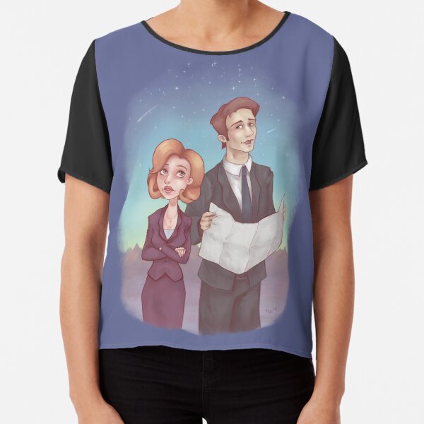 The Truth Is Out There Chiffon Top