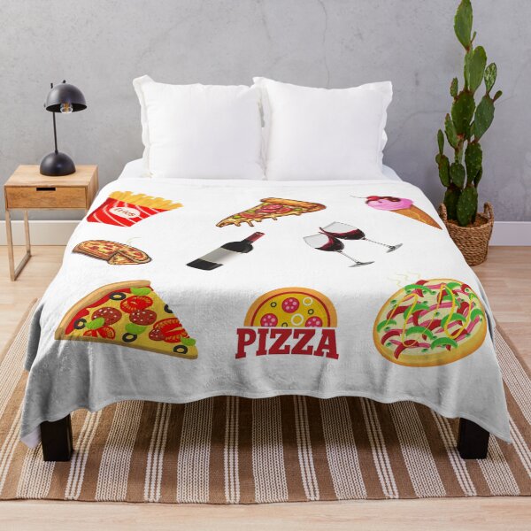 Item preview, Pizza, Wine, Ice Cream and French Fries Set Designs Value Pack designed and sold by Ilana Khoshsima.
