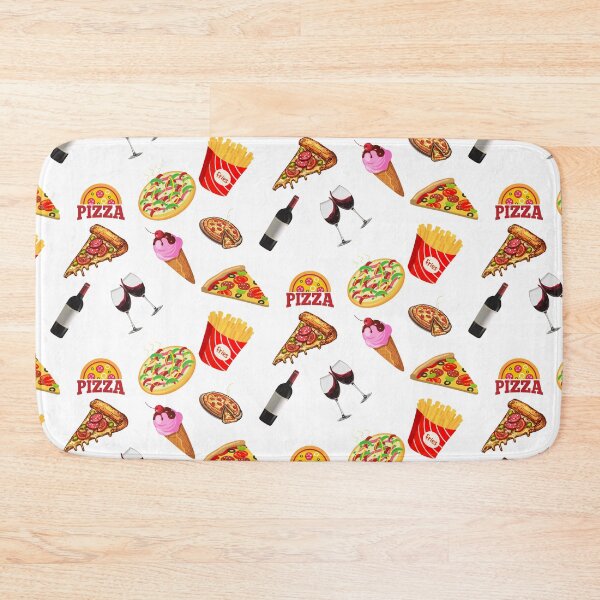 Item preview, Pizza, Wine, Ice Cream and French Fries Set Designs Value Pack designed and sold by Ilana Khoshsima.