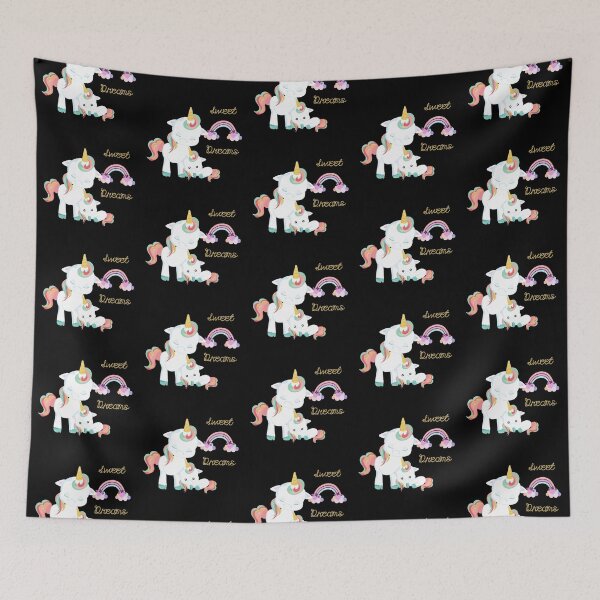 Item preview, Sweet Dreams Cute Unicorns designed and sold by WildingClan.