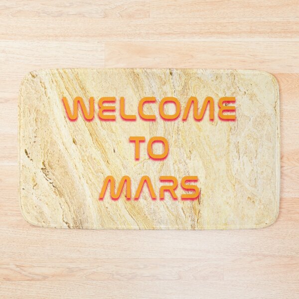 Item preview, Welcome To Mars Surface Rock Texture Funny Space Travel designed and sold by DEEZAYN.