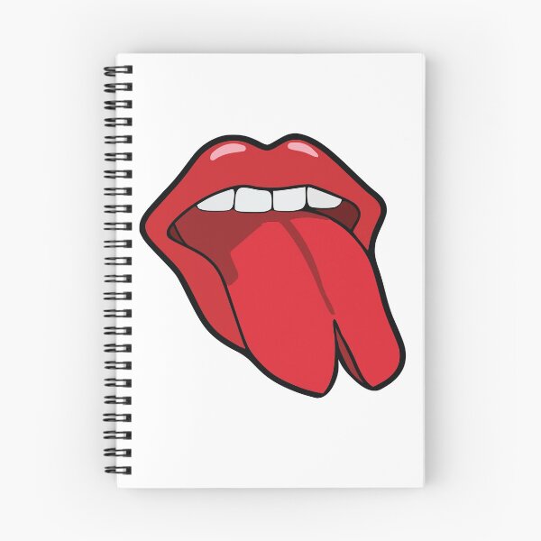 Item preview, Tongue bifurcation (splitting or forking) illustration designed and sold by knappidesign.