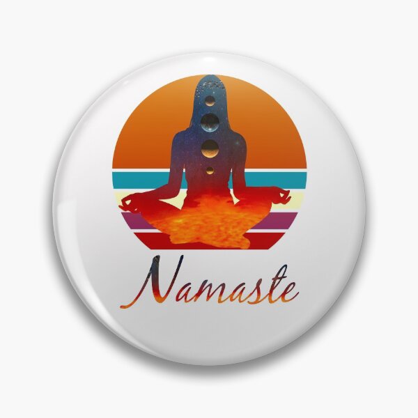 Item preview, Fiery Planets Yoga Pose designed and sold by Michael Pilinski.