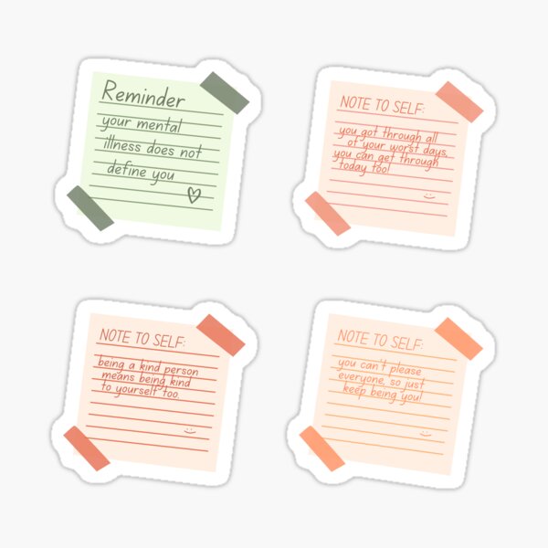 Artikel-Vorschau von Mini-Pack Haftnotizen zur Erinnerung, designt und verkauft von soeclectic.