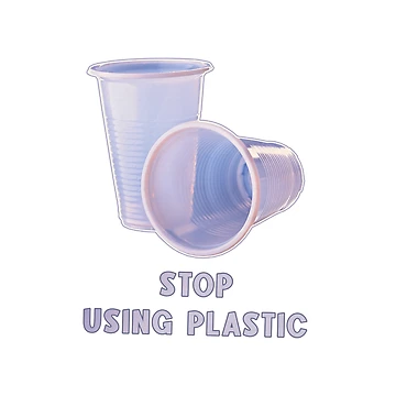 Artwork thumbnail, Stop Using Plastic by AnsDesigns