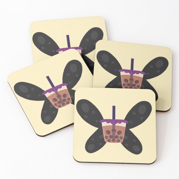 Item preview, Boba Tea Butterflies logo  designed and sold by Mila  Hancock.