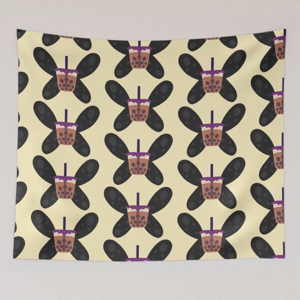 Item preview, Boba Tea Butterflies logo  designed and sold by Mila  Hancock.
