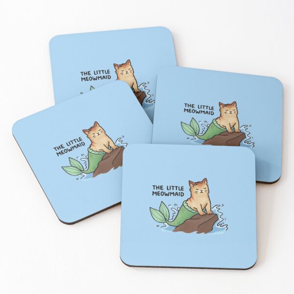 Item preview, The Little Meowmaid designed and sold by drawforpun.