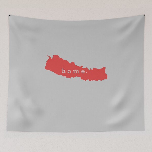 Item preview, Home Nepal Map Gifts for Nepalese Nepal Nepali designed and sold by yatridesign.