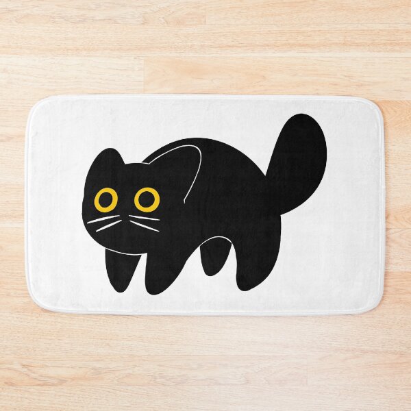 Item preview, Startled Black Cat designed and sold by ComfyKat.