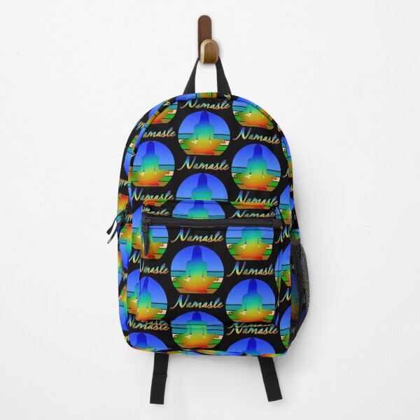Item preview, Rainbow 'Namaste' Yoga Pose designed and sold by Michael Pilinski.