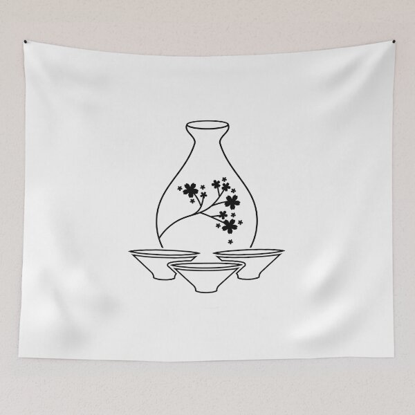 Item preview, Plain Sake Stencil  designed and sold by StencilGifts.