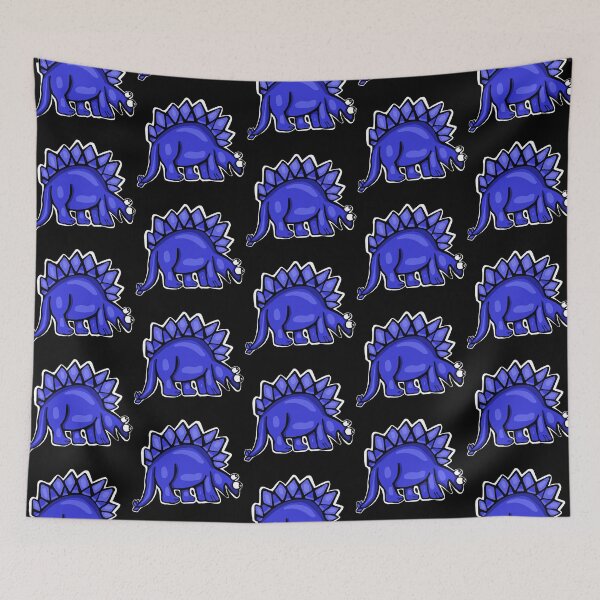 Item preview, Blue Stegosaurus designed and sold by wildjellybeans.